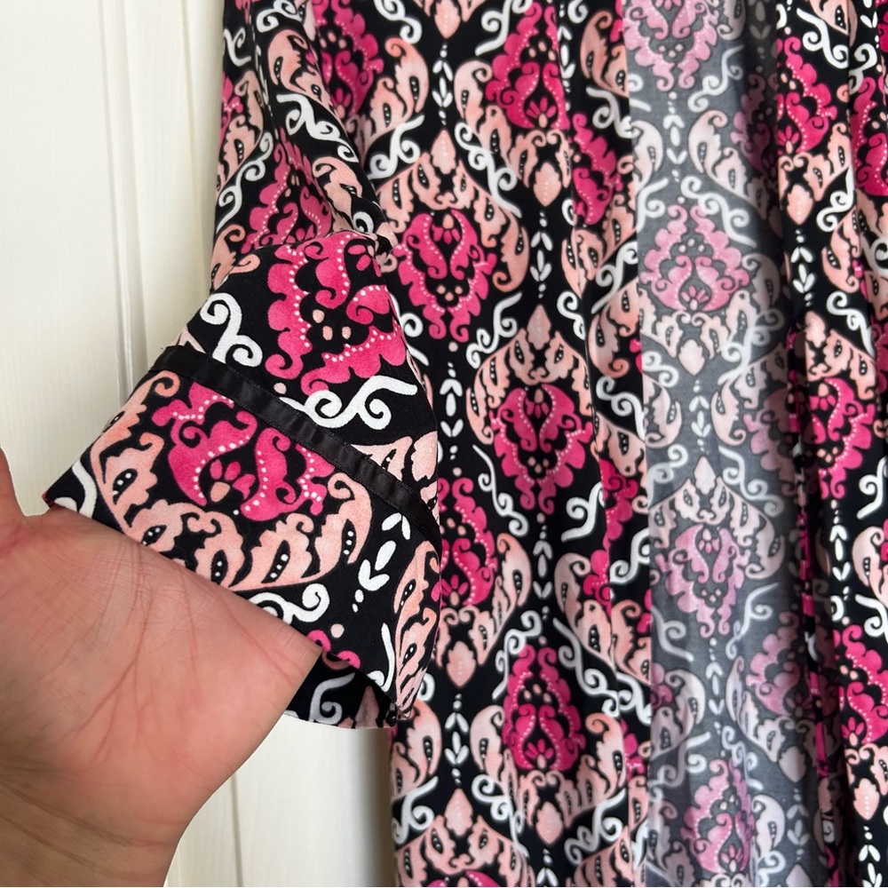 Linea Donatella Floral Robe S/M - Picture 3 of 7